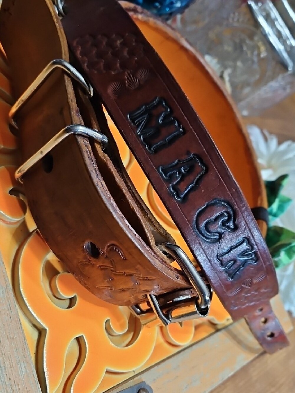 Hand Crafted By @CHIWADDLES Quality Dog Collars, Leashes, Bow Ties&Flowers NEW - Picture 9 of 14